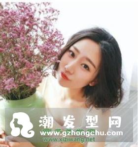 三七分女生短发发型 清爽有活力脸小一圈
