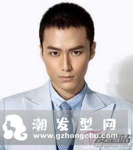 发质硬的男生适合发型 利落清爽争做酷炫男人