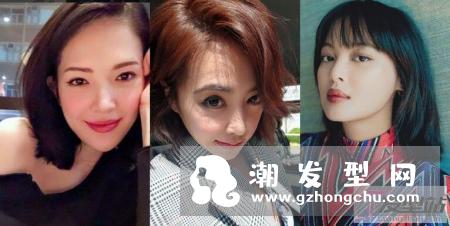 齐肩凌乱微烫发型图片 蓬松微卷的锁骨LOB超显女人味