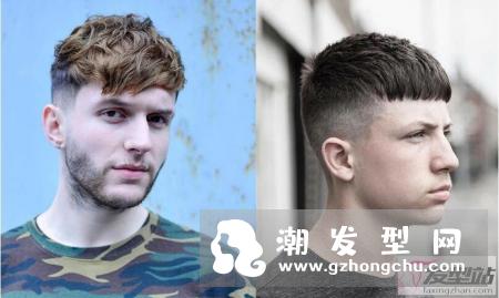 男生发型锅盖头铲两边 欧美Textured Crop发型超流行