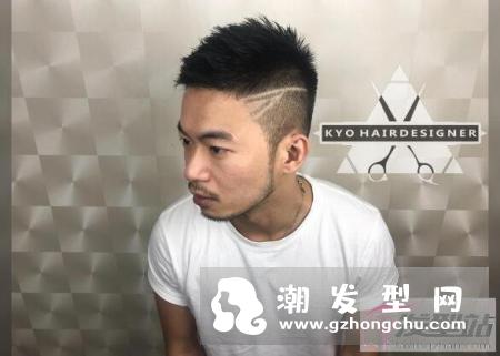 男生短发怎么剪好看 两边铲纹理剪裁set一下就帅气出门