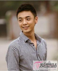 男生圆脸适合什么发型 时尚短发修颜又帅气