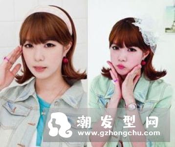 女生韩式短发发型 清新减龄换一种美法