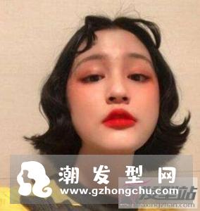 中分八字刘海短发女 修颜塑型提升颜值