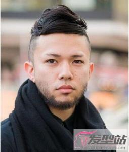 男生露额短发发型 塑造大方帅气男人