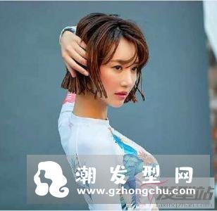 女生短发帅气造型 湿发让你比男生酷