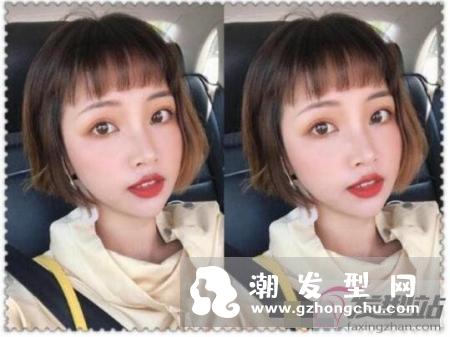 短发剪到什么位置好看 齐嘴短发让你美成仙女