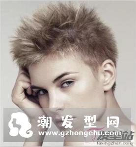 帅t发型 比男生还帅上三分