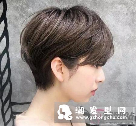女生漏耳短发发型 超帅气巨有型做个短发酷girl