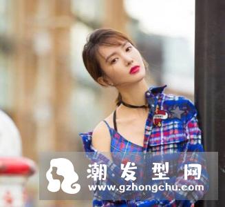 金晨短发发型叫什么 齐肩发型就是这样好看