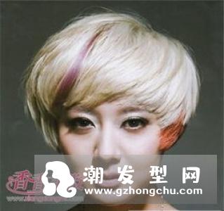 女士两边不对称短发 一长一短回头率超高