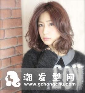 奶茶棕色发型图片 适合黄皮吗