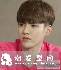 瓜子头发型男 很社会人的一款男生发型
