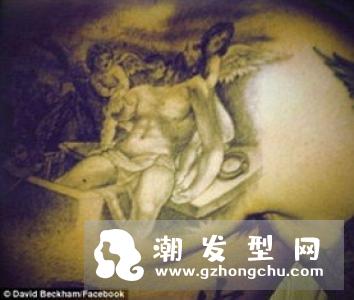 霸气头发图案剃图片 “纹身发型”成最新型男标配