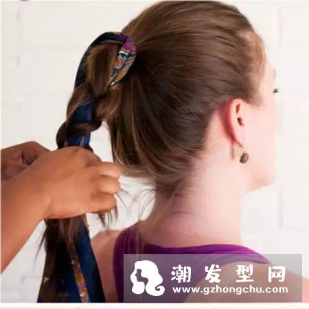 丝巾怎么绑头发-家居装修问答