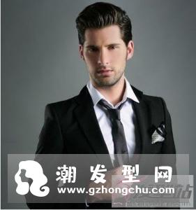 中年男士时尚发型剪法 举手投足散发成熟男人味