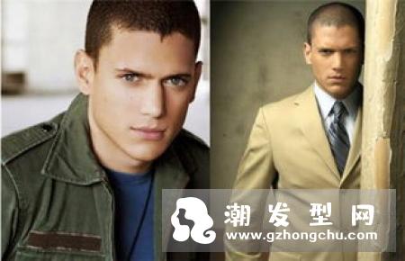 鲨鱼头潮男发型 超帅气的型男短发造型
