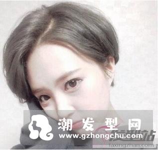 女生偏分短发发型 修颜时尚秒变小脸