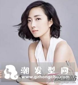 短发女生偏分发型 修颜塑型超显气质