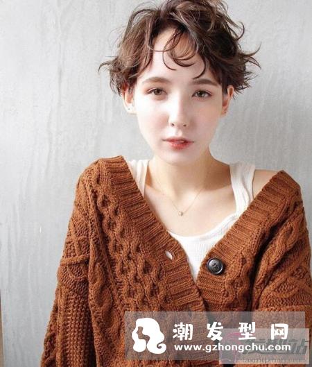 女星示范短发造形整理教学 假小子中性发型帅到崩溃