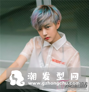 假小子超短发染发 打造超越男生的帅气