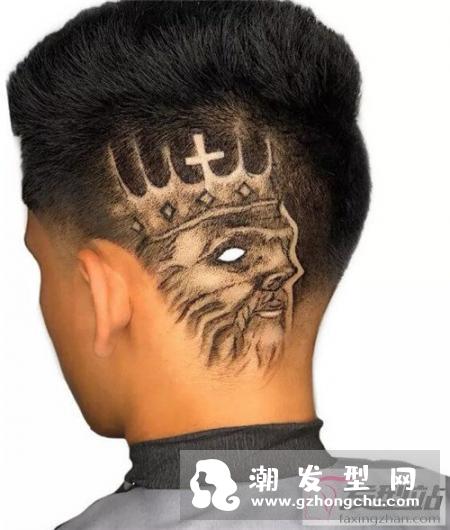 男生脑后雕刻发型 国外备受欢迎造型款