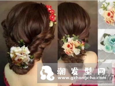 盘发搭配什么发饰好看 不同发饰展现不一样的美