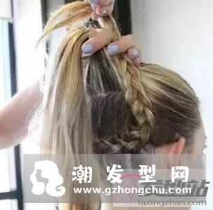 长发女生编发盘发教程图解 时尚个性发型几步就搞定