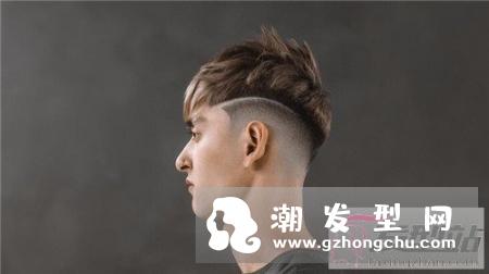 时尚男士莫西干短发 三面剃寸头帅气设计