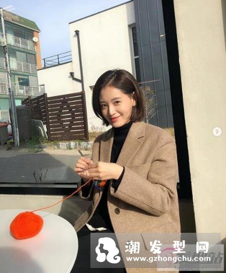 什么短发发型最减龄 耳下短发成女星最佳减龄发型