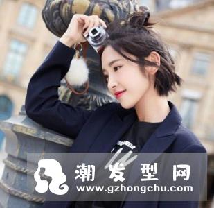 唐艺昕短发发型叫什么 传说中的洋葱头来了