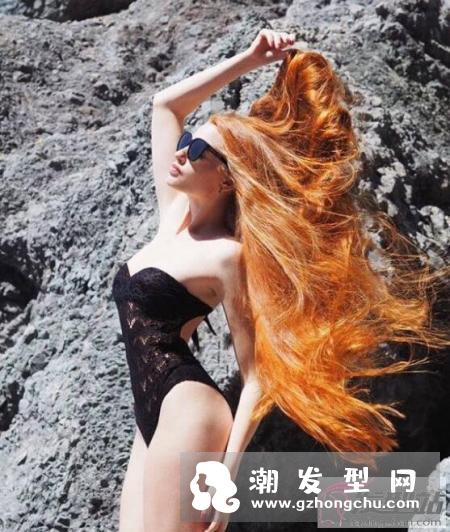 俄罗斯长发美少女Anastasia护发心得 其实她曾经有脱发问题