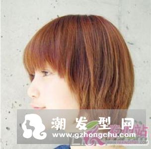 甜橙色是什么颜色 阳光下的发色图片