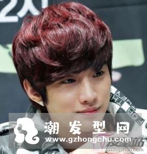 男生短发怎么烫好看 韩式纹理烫短发蓬松瘦脸