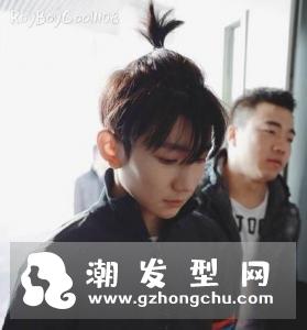 赵丽颖王源景甜冲天揪图片 怎么扎好看