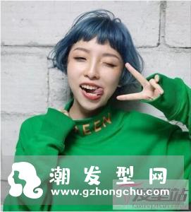 超短发怎么烫好看 清爽利落比男生还帅