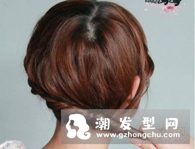 韩式简单盘发 做精致的女人