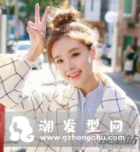 学生简单盘发发型 少女感满分成校园女神