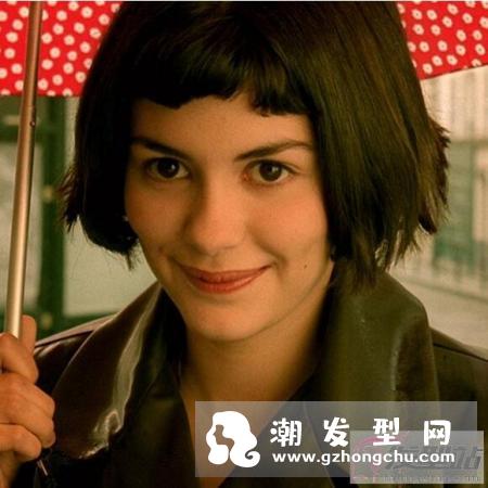 法国女生的俏皮短发 随性可人微卷bob发型更适合亚洲女性
