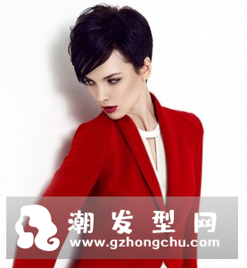 高冷女王范短发发型图片 凌乱的欧美范气质