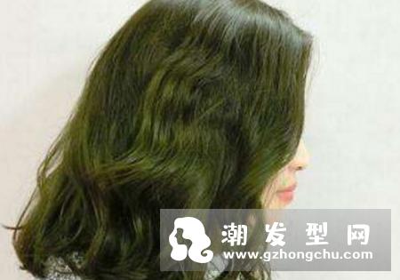 闷青色不漂怎么染?适合什么发型?