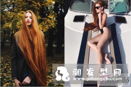 俄罗斯长发美少女Anastasia护发心得 其实她曾经有脱发问题