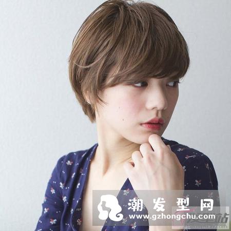 日本女生短发大合集 不同的短发搭配脸型示范