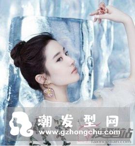 头发少的女生适的盘发 再也不用担心自己Hold不住