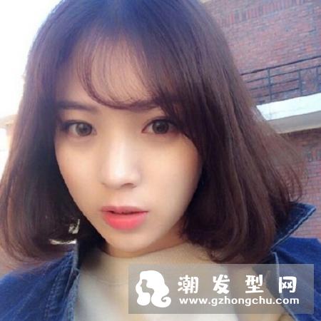 内扣适合什么刘海 短发发型推荐