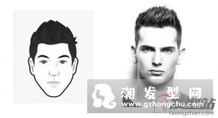 适合菱形脸男生的发型 时尚百搭超帅气型男发型