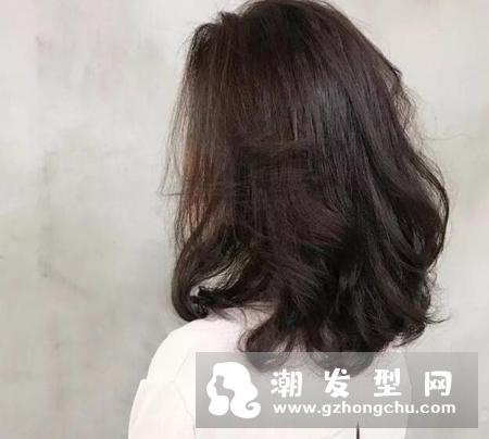 发尾烫发发型图片 是女神还是森女