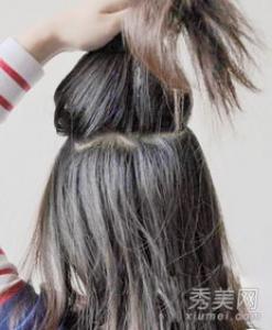 简单好看花苞头盘发教程图解 手残党也能扎好花苞头