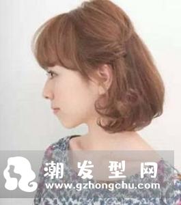 半长不短lob头 适合短发尴尬期