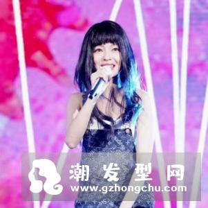 张韶涵发型图片 是什么脸型